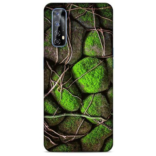 Huawei P Smart 2021 Kılıf Baskılı Özel Seri Taşlı (46) Core Armor Kılıf