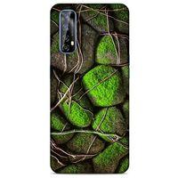 Huawei P Smart 2021 Kılıf Baskılı Özel Seri Taşlı (46) Core Armor Kılıf