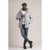 Slimfit Sabit Kapşonlu Elyaf Dolgulu Şişme Mont