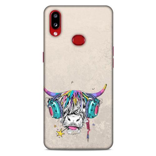 Animax DJ İnek Samsung Galaxy A10s Kılıf Desenli Silikon