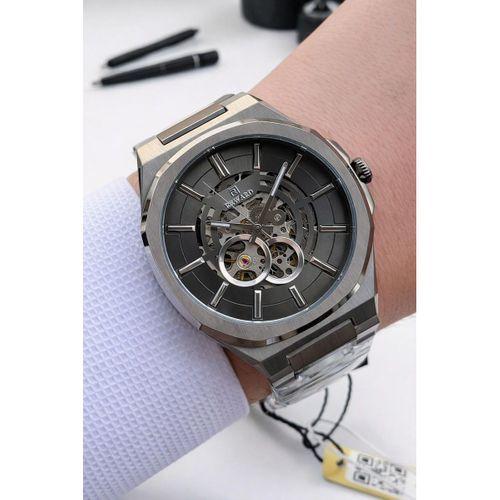 Reward 2 Yıl Garantili Otomatik Mekanizma İtalyan Bileklik Hediyeli Erkek Kol Saati W.147686.1