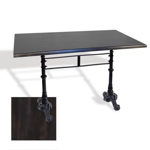 Dockers Çipa 3002 Döküm Ayak Masa 80x140 cm - (Werzalit, Wermodin ve Allzalit Tabla) - Rocked