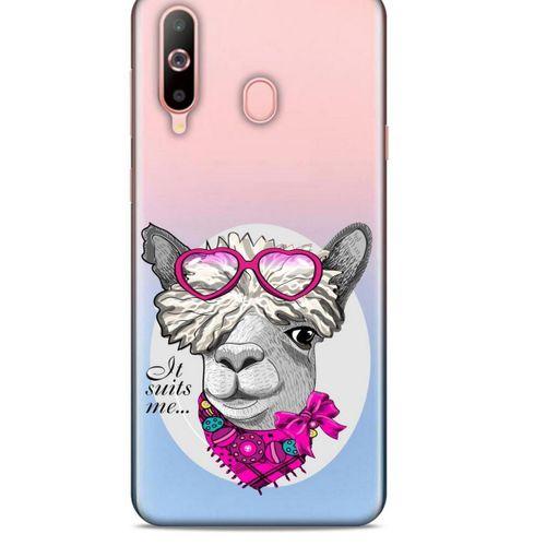 Zoologix (48) Samsung Galaxy M30s Şeffaf Kılıf Silikon Desenli