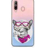 Zoologix (48) Samsung Galaxy M30s Şeffaf Kılıf Silikon Desenli