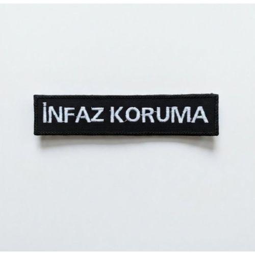 İNFAZ KORUMA pantolon yazısı 2 Adet - Arkası Cırtlı