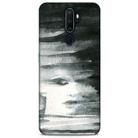 Oppo A5 2020 Kılıf Depresyon (13) Silikon Kap Mor Turuncu