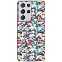 Lopard Samsung Galaxy S21 Ultra Uyumlu Kılıf Geometrix (3) Kapak