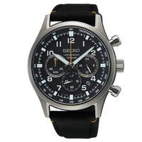 Seiko SSB449P Quartz Nato Siyah Safir Cam 43 mm Erkek Kol Saati