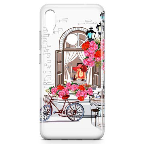 Xiaomi Redmi Note 7 Pro Kılıf Bisiklet Arka Kapak Koruma Desenli Full Koruyucu