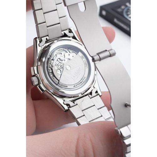 Lee Cooper Otomatik Erkek Kol Saati 50 Mt Suya Dayanıklı Çelik Kordon Bileklik Hediyeli VS.BLKT.0904