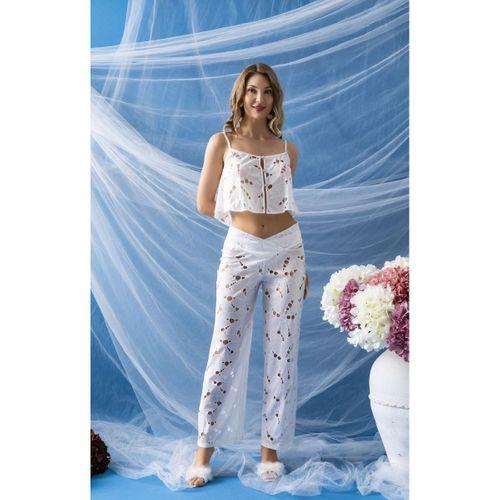 Atlet, Slip Külot Ve Pantolon Takım Ekru