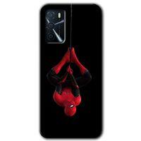 Potkal Hediye Fabrikası Oppo A16 Kılıf HD Desen Baskılı Arka Kapak - Örümcek Adam
