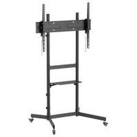 Tayfun 50'' Uyumlu Yürüyen Tekerlekli Ayaklı Led Tv Monitör Standı