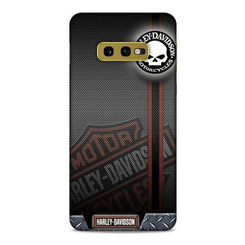Samsung Galaxy S10e Uyumlu Kılıf Motorsiklet (46) Core Armor Kılıf Harley
