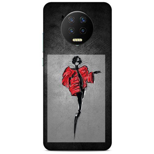 Lopard İnfinix Note 7 Uyumlu Kılıf Sokak Modası (82) Soft Silikon Kılıf