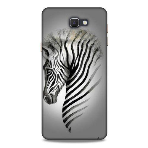 Y.Liva-2020 (Zebra) Samsung Galaxy J7 Prime Kılıf Silikon Kapak Desenli