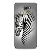Y.Liva-2020 (Zebra) Samsung Galaxy J7 Prime Kılıf Silikon Kapak Desenli
