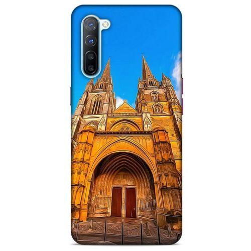 Oppo Reno 3 Kılıf Dünya Mimarisi (15) Antişok Kılıf Santa Maria Fransa
