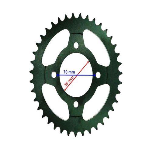 MONDİAL Mondial Z-One 150-180 Arka Dişli 428-39T İç 58 Mm 4 Delik Ind Öm