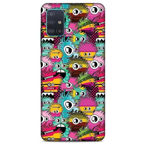 Graffitix (35) Desenli Silikon Kapak Samsung Galaxy A51 Kılıf