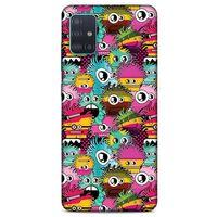 Graffitix (35) Desenli Silikon Kapak Samsung Galaxy A51 Kılıf
