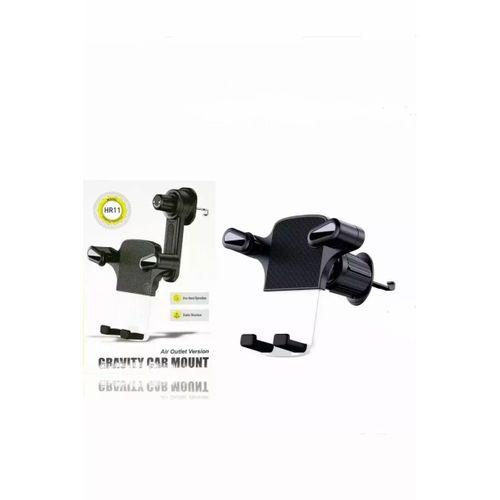 Araç Havalandırmasına Takılan Dönebilen Güçlü Telefon Tutucu HR11