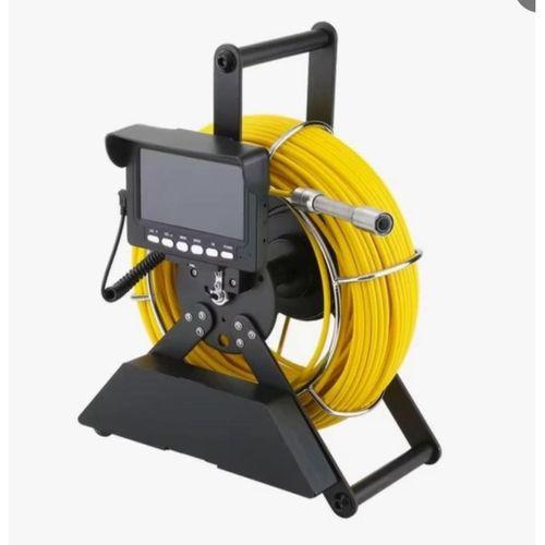 Profosyonel Ekranlı Kameralı 30 Metre Fiber Kablo Yılan Endoskop Kameralı Hafıza Kart Girişli Kuyu, Sondaj, Kanalizyasyon Kamerası 8 Mm 4.3 Inc