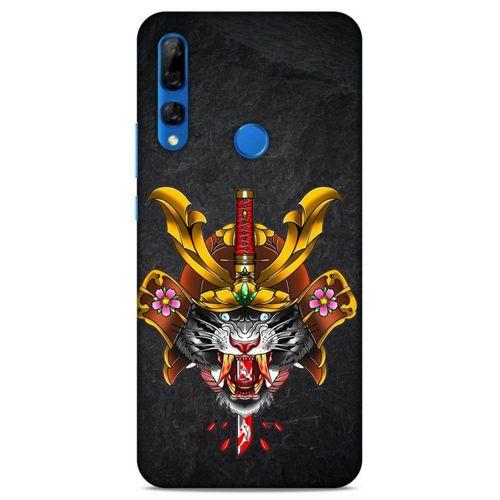 Lopard Huawei Y9 Prime 2019 Uyumlu Kılıf Tattoo's (37) Silicone Cover Siyah