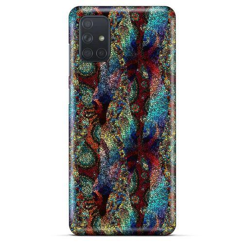 Samsung Galaxy M51 Kılıf Baskılı Özel Seri Taşlı (43) Thin Fit Kılıf