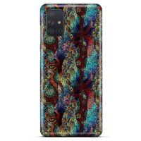 Samsung Galaxy M51 Kılıf Baskılı Özel Seri Taşlı (43) Thin Fit Kılıf