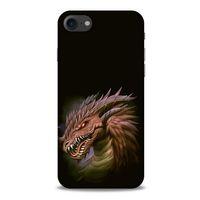 Apple Iphone 7 Kılıf Dragons (18) Telefon Kılıfları Kahverengi Ejderha