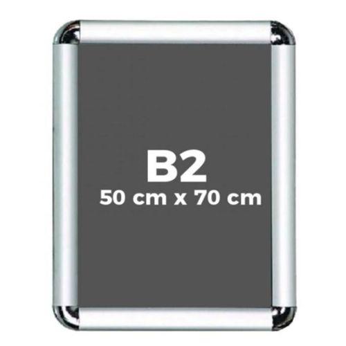 Alüminyum B2 50x70cm Çerçeve Rondo Köşe Aç Kapa Açılır Kapanır - 1 adet