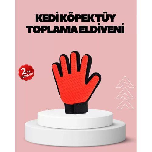 Evcil Hayvanlar İçin Tüy Dökülme Önleyici Eldiven – Masaj Ve Temizlik İçin Yumuşak Silikon Uçlu