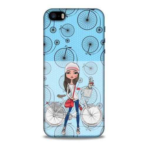 Sokak Modası 90 Apple Iphone 5S Kılıf Desenli Silikon