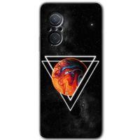 Huawei Nova 9 SE HD Baskılı Kılıf + 9D Tam Ekran Koruyucu - Kızıl Gezegen