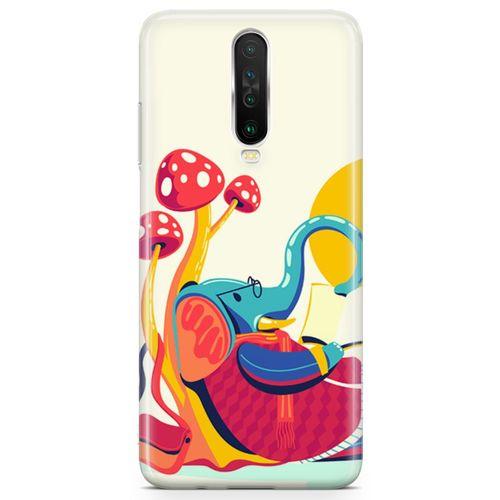 Xiaomi Redmi K30 Kılıf Entel Fil Arka Kapak Koruma Desenli Full Koruyucu