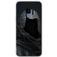 MRCİLETİSİM MRCİLETİSİM Samsung Galaxy S9 Kılıf HD Desen Baskılı Arka Kapak + Temperli Cam - Death