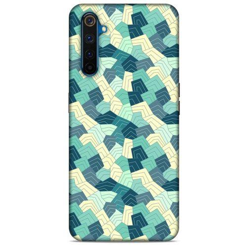 Geometrix 71 Oppo Realme 6 Pro Kılıf Silikon Kapak