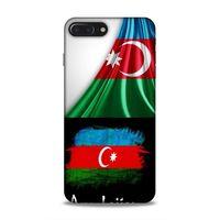 Apple Iphone 7 Plus Uyumlu Kılıf Azarbaijan (13) Silikon Kap Bayraklar
