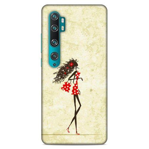 Lopard Xiaomi Mi Note 10 Uyumlu Kılıf Sürreal Yüzler ♀ (38) Neo Hybrid Kılıf Desenli