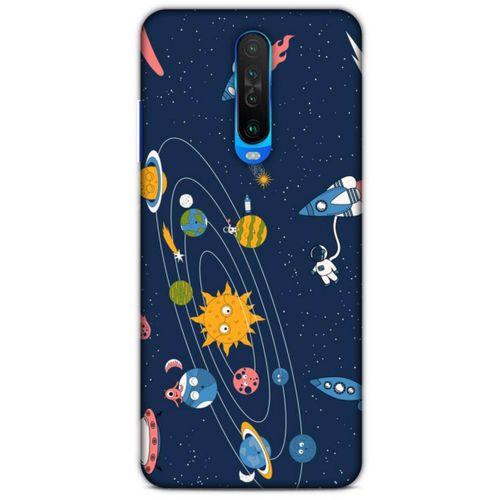 Xiaomi Poco X2 Uyumlu Kılıf Mavi Delisi (28) Arka Kapak Ufo