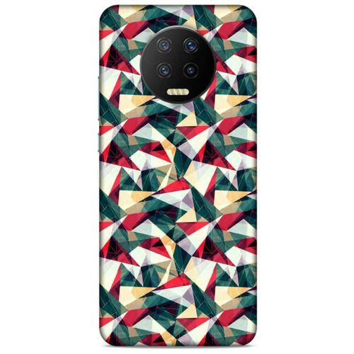Lopard İnfinix Note 7 Uyumlu Kılıf Geometrix (61) Tam Koruma