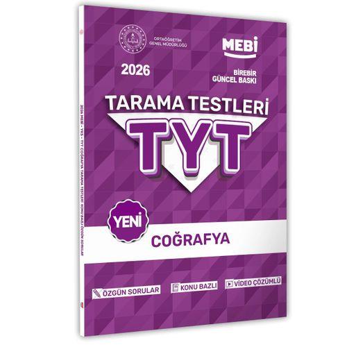 2026 YKS-TYT MEBİ-OGM Coğrafya Özgün Tarama Testleri Kitabı A4 Boyut Renkli Görsel BASKI ÜCRETİ