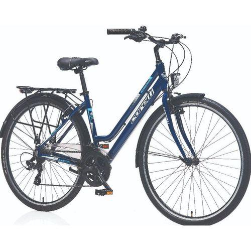 Corelli Retropol-L 28 Jant Şehir Bisikleti Mavi-Açık Mavi/Krem 46 cm