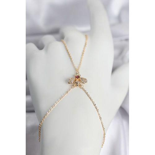 Pirinç Gold Renk Sinek Model Kadın Şahmeran