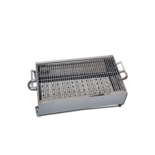 Paslanmaz Portatif Mangal 70 cm Ayaklı Standlı