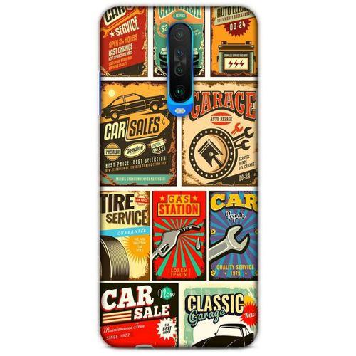 Retro (19) Desen Kılıfları Renkli Xiaomi Redmi K30 Kılıf