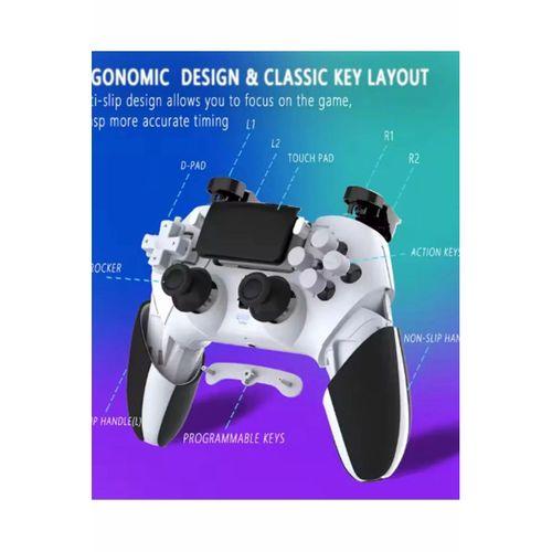 P4 Plus Bluetooth Titreşimli Ps4/ps5 Uyumlu Pc Telefon Joystick Kablosuz Oyun Kolu Siyah