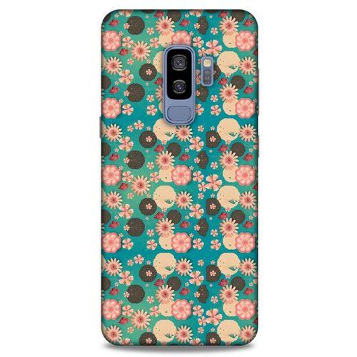 Samsung Galaxy S9 Plus Kılıf Japonya (22) Tam Koruma Kılıfı Japon Çiçeği Febreze