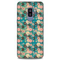 Samsung Galaxy S9 Plus Kılıf Japonya (22) Tam Koruma Kılıfı Japon Çiçeği Febreze